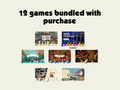 12 games bundled with purchase